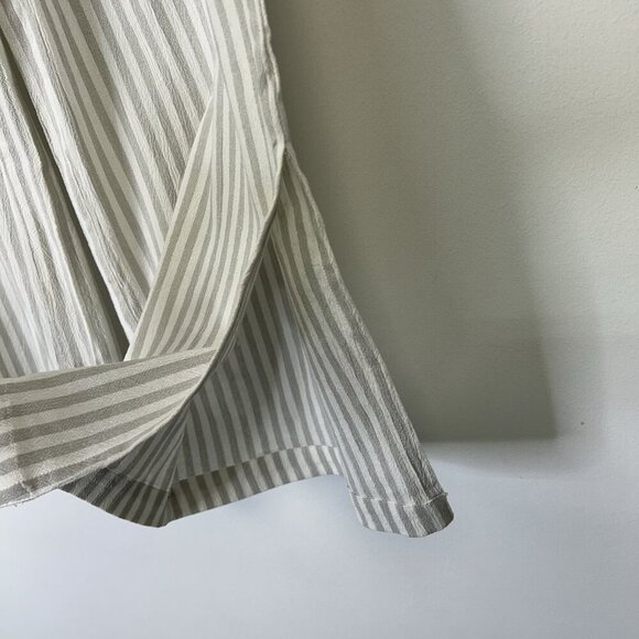 NEW Fresh Produce Pull On Cropped Pants Womens Size XS Beige Wide Leg Capris - Picture 10 of 11